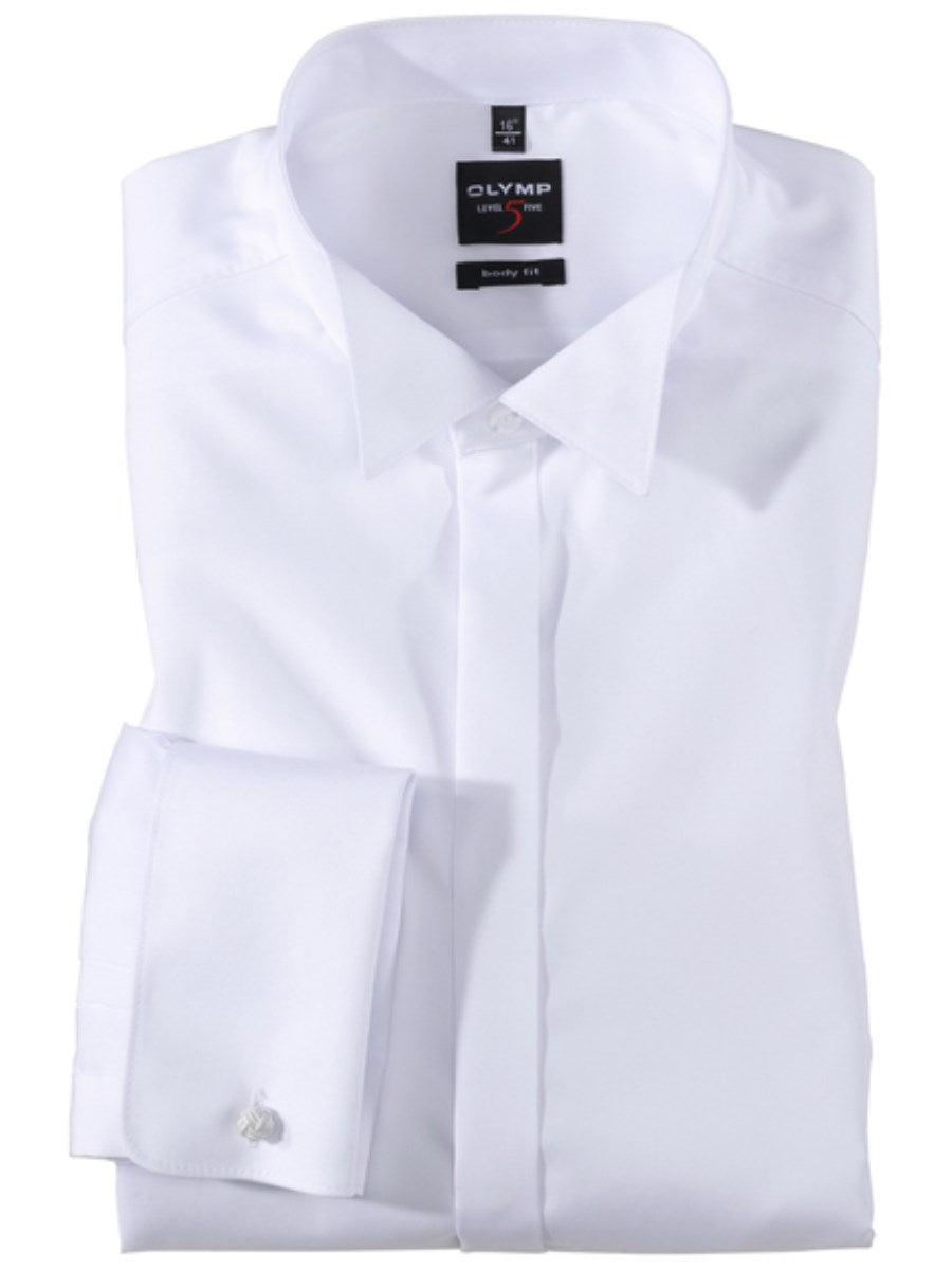 Olymp OUTLET "Dobbelt Manchet" Slim fit Skjorte